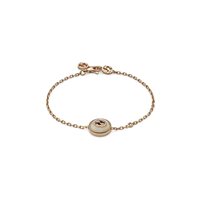 Pulsera Gucci Mujer Interlocking in Oro rosa Diamante YBA786749001017 - YBA786749001017